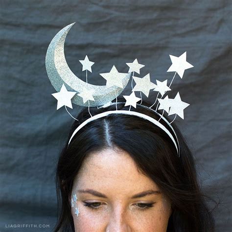 diy moon headband